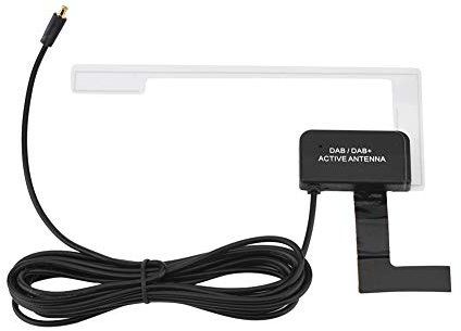 DAB Aerial Antenna, Winner DAB Radio Aerial Replacement FM Radio Antenna for Car Digital Radio DAB Connector MCX, Antenna FPC High Conductivity 30MA-60MA