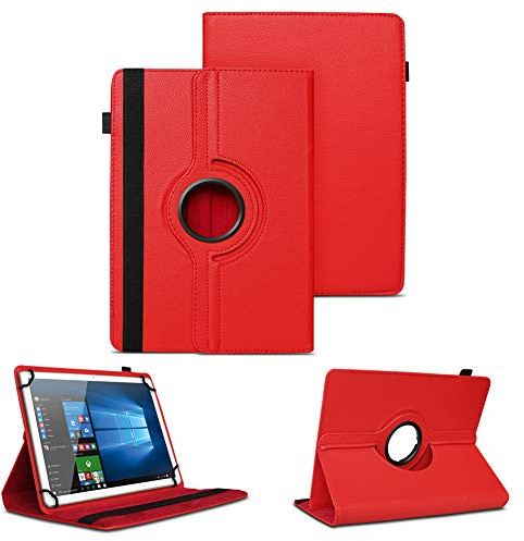 Tablet Schutzhülle kompatibel mit PEAQ Tablet PET 100 101 1008 10,1 Zoll Hülle 360 Grad Drehbar Tasche ultradünne Kunstleder Tablethülle Standfunktion 360° Drehbar Case