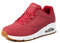 Skechers Femme Uno Stand on Air Baskets, Dark Red White, 36.5 EU