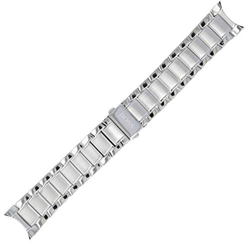 Hugo Boss Uhrenarmband 22mm Edelstahl Silber - 659002545