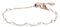 Bracciale in acciaio pvd oro rosa con perle Marlù, 2BR0070R-W
