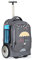 UNIKER Rolling Laptop Bag for 14 Inch Laptop,Roller Bookbag,Schoolbag with Big Wheels,19 Inch Wheeled Computer Bag,Colorful Rain,Rolling Cabin Bag