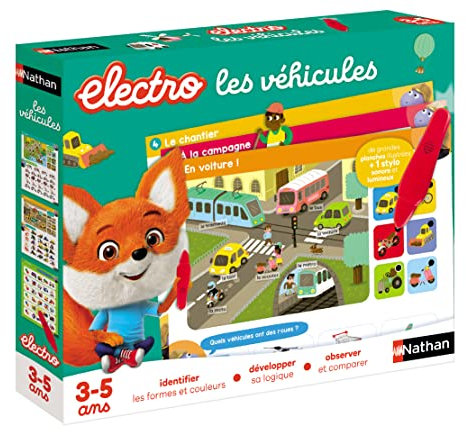 Nathan ELECTRO - VÉHICULES, 25.7 cm x 30.2 cm x 4.5 cm