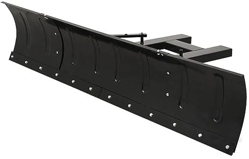 vidaXL Schneeschild für Gabelstapler 200x48 cm Schwarz