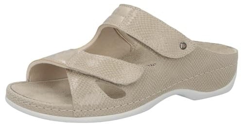 Berkemann Damen Janna Hausschuh, beige/Shiny, 41.5 EU