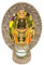 Ayodhya Ram MandirLord Ram Lalla Ji Picture/Ram Lalla Ji Photo Frame with Tealight Cup for Blessings Rose Gold Colour (Pack Of 1)