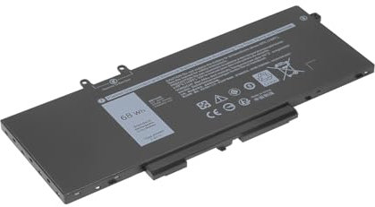 Exmate 4GVMP Batterie pour Dell Latitude 5400 E5400 5500 E5500 5410 5510 Precision 3540 3550 Inspiron 7590 7591 7791 2-in-1 Series 1V1XF R8D7N RF7WM 9JRYT 09JRYT 0X77XY 0C5GV2 (7.6V / 68Wh)