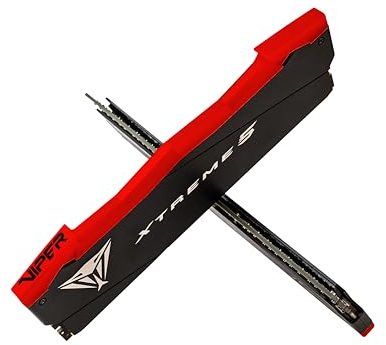 Patriot Viper Xtreme 5 DDR5 RAM 48GB (2X24GB) 6400MT/s CL32 UDIMM Gaming Arbeitsspeicher Kit - PVX548G64C32K