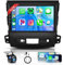 4+64G Wireless Carplay Android Autoradio für Mitsubishi Outlander 2/Peugeot 4007/Citroen C-Crosser 9 Zoll Autoradio mit Android Auto Navi GPS Mirror Link Bluetooth FM/RDS/EQ Rückfahrkamera