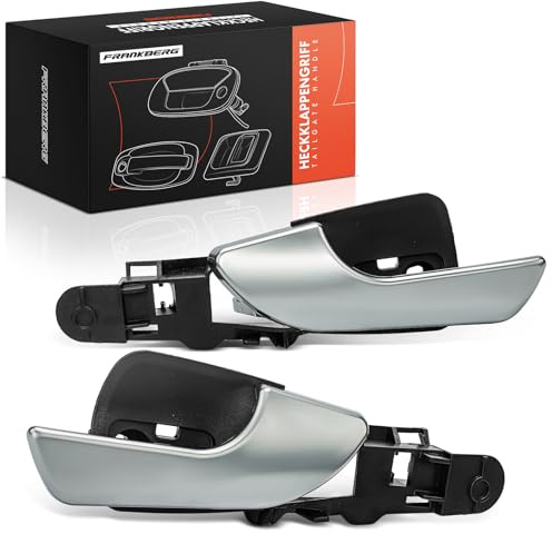 Frankberg 2 maniglie interne per porta 156092161 | posteriore, Sinistra, Giusto, plastica, Argento, cromato; Compatibile con: Giulietta 940