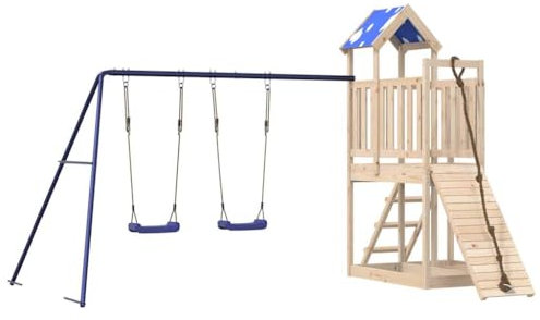 Spielturm Massivholz Kiefer,3278971