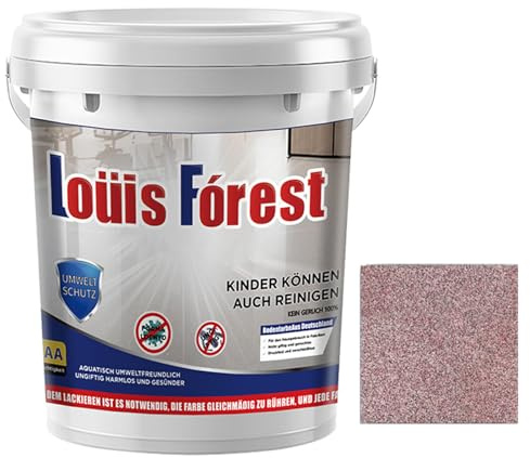 Epoxy Colored Sand Self Leveling Floor Paint, 2025 New Waterproof, Water-Based Epoxy Coating for Concrete and Garage Floors, Suitable for Both Interior and Exterior Applications (1kg*E)