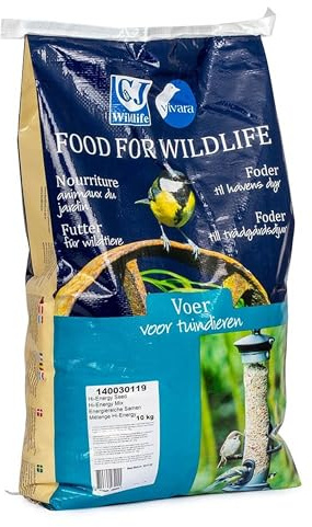 CJ Wildlife Vogelfutter Wildvögel ganzjährig 10kg – Wildvogelfutter – Ohne Weizen – Protein-Kick – Brut-Booster