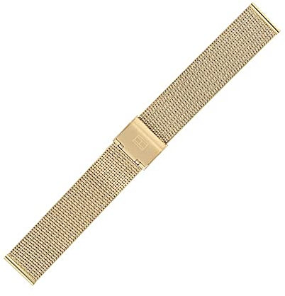 Tommy Hilfiger Uhrenarmband 18mm Edelstahl Gold - 679001211