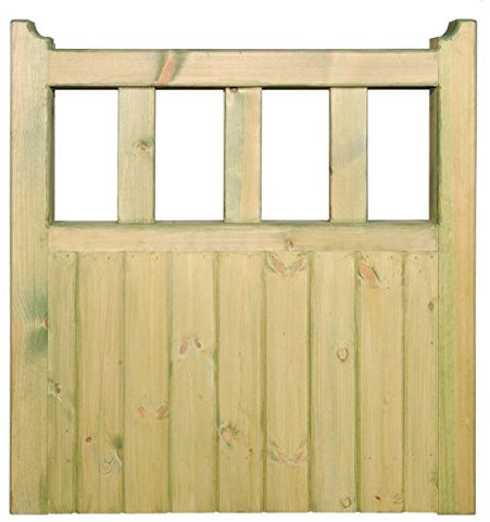 Quorn Single Timber Garden Gate 750mm GAP x 900mm High Wooden QU01