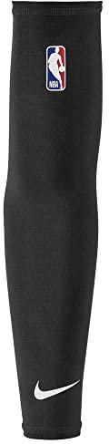 Nike Unisex – Erwachsene Shooter Sleeve 2.0 NBA Armschoner, Black/White, L/XL
