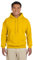 Gildan Men's Heavy Blend Fleece Hooded Sweatshirt G18500 Gold