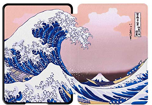 Case for Kindle Paperwhite 4 (10th Generation-2018 Release,Model NO PQ94WIF) -JMH PU Leather Smart Protective Cover with Hand Strap/Auto Wake/Sleep