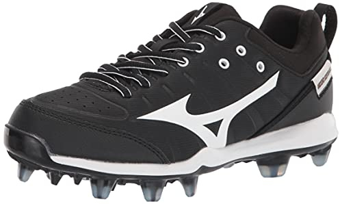 Mizuno Herren 320639.9000.06.0650 9-Spike Advanced Finch Elite 5 Damen Softball-Stollen aus TPU, schwarz/weiß