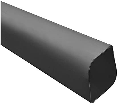 136544 Stex24 Schrumpfschlauch 3:1, Meterware, schwarz 39,0/13,0mm, 1 1/2 Zoll, WSM3 Schrumpftemperatur mind. 70°C, vollständig bei mind. 100°C - 1 Meter