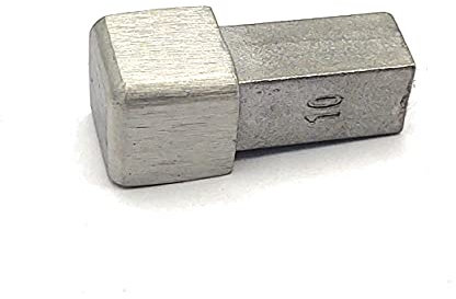 Fliesenschiene Premium V2A Edelstahl Quadratprofil Eckstücke glänzend gebürstet (Edelstahl V2A gebürstet, 11 mm)