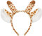 Balinco Giraffe Haarreif | Haarreifen | Giraffenohren Headband | Haarschmuck | Giraffenhörner | Headwear | Karneval Fasching Halloween Party