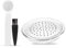 RECAFIMIL Capsules de café réutilisables, filtre à dosettes de café rechargeable pour Senseo HD7801, Senseo HD6592 Capsule avec cuillère et brosse