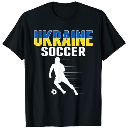 Ukraine Fußball-Fans Trikot – Ukrainische Fußball-Fans T-Shirt