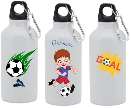 Gourde personnalisable foot