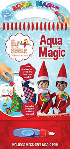 Anilas Complete Christmas Activity Gifts & Activity Books - Elf Aqua Magic. (Perfect for Ages 3-8)