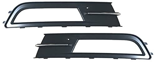 Nonuin Nebelscheinwerfer Abdeckungen Für VW Für P&assat B8 2017 2018 2019 3G0853665A 3G0853666 Auto Frontstoßstange Nebelscheinwerfer Kühlergrill Nebelscheinwerferabdeckung (Color : Left and Right)