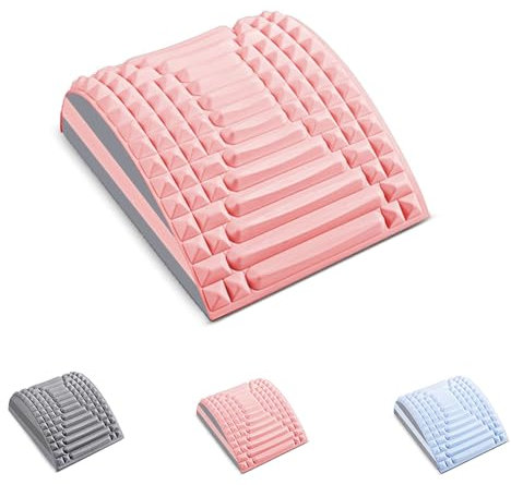 Nacken und rückenstrecker neuleben, rückenmassagegerät und Nackenstrecker 2 In 1, Back Stretche Rückentrainer RüCken Dehnen Gerät Zur Linderung Von Nackenschmerzen & Rückenschmerzen