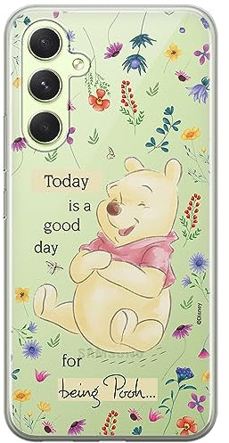 ERT GROUP Handyhülle für Samsung A54 5G Original und offiziell Lizenziertes Disney Muster Winnie The Pooh & Friends 029 optimal an die Form des Handy angepasst, teilweise transparent