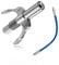 Ziciner Grease Gun Coupler, Double Handles Quick Lock Release Grease Gun Tip with 11.8 Inch Pipe, 12000 PSI High Pressure Grease Fittings Compatible with All Grease Guns (1 PC+1 Pipe)