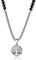 COAI Collier Chaîne Onyx Mat Pendentif Arbre de Vie Homme 60cm