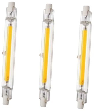 UKCOCO 3St Beleuchtung Halogen 78mm Ersatz-Halogenlicht Flutlichtbirne Filament Fluter Tageslichtlampe halogen leuchtmittel lineare Birne Austausch von Halogenlampen LED Die Glühbirne r7s