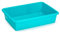 Acan Tradineur - Pack de 4 bandejas frigoríficas de Almacenamiento, plástico, Reutilizables, Servir Comida, Aperitivos, Fabricado en España - 1,65 litros - 26,5 x 19 x 6,5 cm – Color Surtido