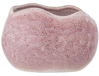 Bloomingville Pennie Collection � Blumentopf aus Steingut, verziert mit gl�nzender Glasur, organische Form, Farbvariationen aufgrund der Natur der Glasur machen jeden einzigartig, L 16,5 x H 11 x B 13