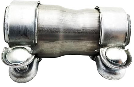 Kingsea Stainless Steel Exhaust Pipe Fitting, Exhaust Sleeve, Connection Diameter 40 mm to 45 mm, Pipe Connector Exhaust Clamp