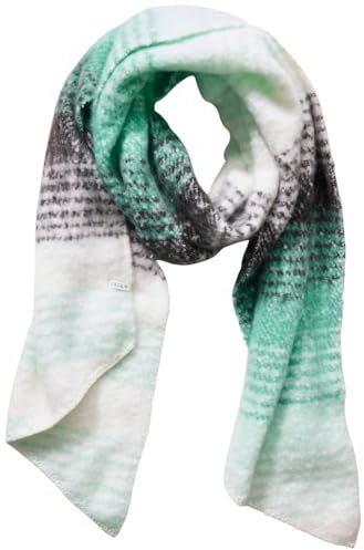 CECIL Damen B572580 Gestreifter Schal, Aventurine Green, A