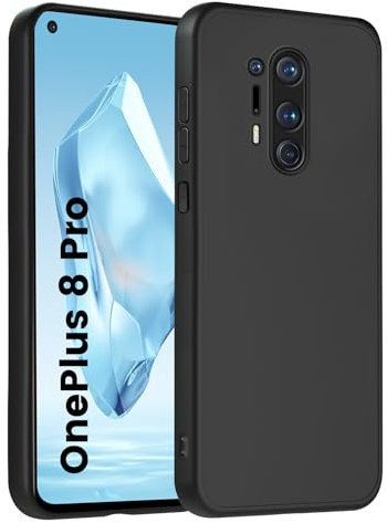 HuwaiH Handyhülle für OnePlus 8 Pro Hülle, Anti-Schock, Upgraded Kameraschutz, Antikratzer, Anti-Rutsch Schutzhülle, Unterstützt kabelloses Laden, Anti-Fingerabdruck Case für OnePlus 8 Pro