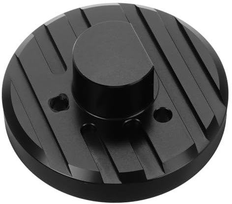 ASAKKURA Fahrzeug Antennenbasis Abdeckung Aus Aluminiumlegierung Robust Und Langlebig Schützt Antennenbasis Vor Beschädigungen Passt Zu Elegantes Schwarzes Finish