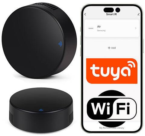 Sone Smart One WLAN IR Blaster – Smart Home Infrarot Fernbedienung mit Tuya & Smart Life App – Kompatibel mit Alexa & Google Home – WiFi IR Fernbedienung für TV, Klimaanlage, Geräte – 38KHz -10M
