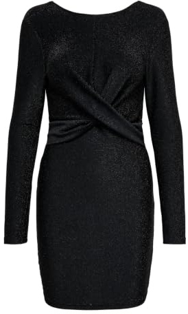 Onlrich L/S Glitter Twist Dress JRS