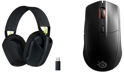 Logitech G G435 Lightspeed & SteelSeries Rival 3 Wireless - Wireless