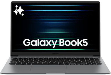 SAMSUNG Galaxy Book5 15.6 Laptop AI, Processore Intel Core Ultra 7 255U, 16GB RAM DDR5X, 1TB, Display Full HD, Windows 11 Home, Gray [Versione Italiana]