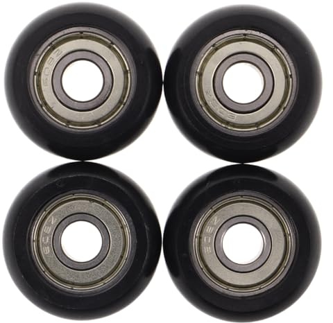 Ciieeo 4Er-Set Rollen Für Fitnessgeräte Ersatzrollen Für Heimtrainer Und Laufbandräder Aus Kunststoff Trainingsräder Für Heimfitnessgeräte Ø 1.26 in 1.42 in 0.31 in
