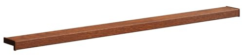 vidaXL Raamsokkel Bruin Hout 160 x 10 x 4,5 cm PVC