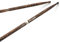ProMark Baquetas Bateria - Classic 7A Drumsticks - FireGrain - Sin exceso de vibración - Acabado de laca, Punta de madera ovalada, Madera de nogal americano - 1 par