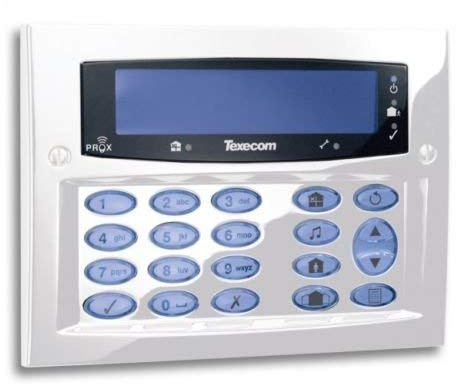 Texecom Premier Elite SMK Surface Mount Keypad Diamond White Finish DBD-0171